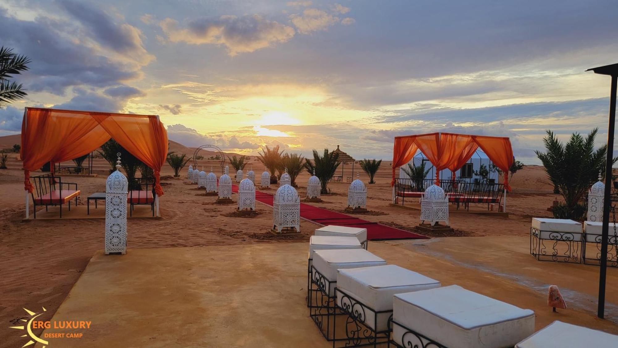 Dounia Luxury Camp Hotel Merzouga Ngoại thất bức ảnh