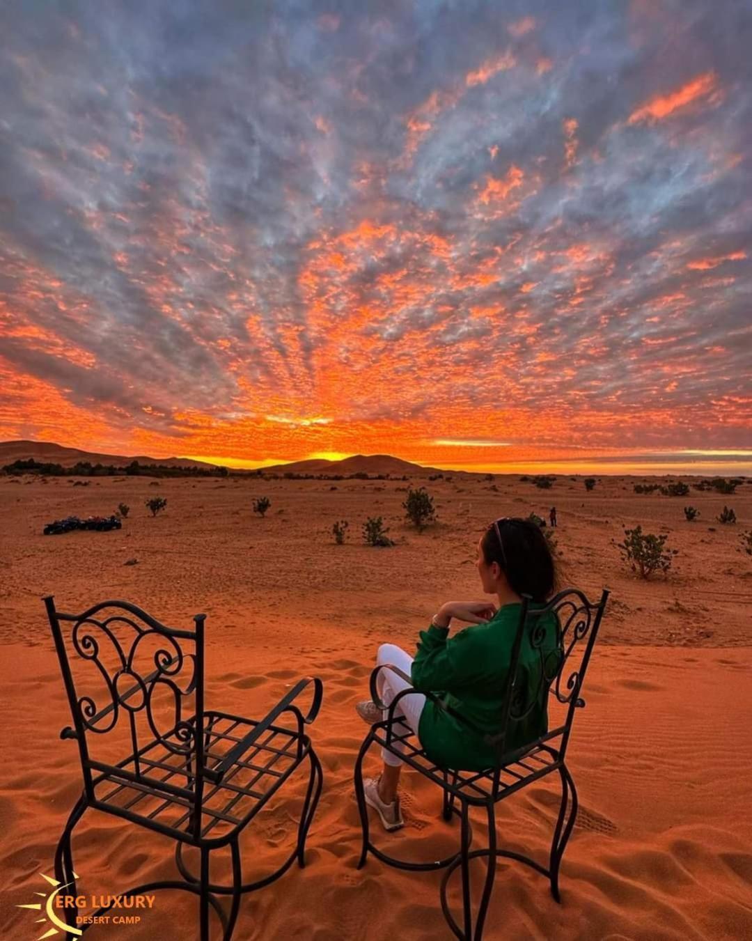 Dounia Luxury Camp Hotel Merzouga Ngoại thất bức ảnh